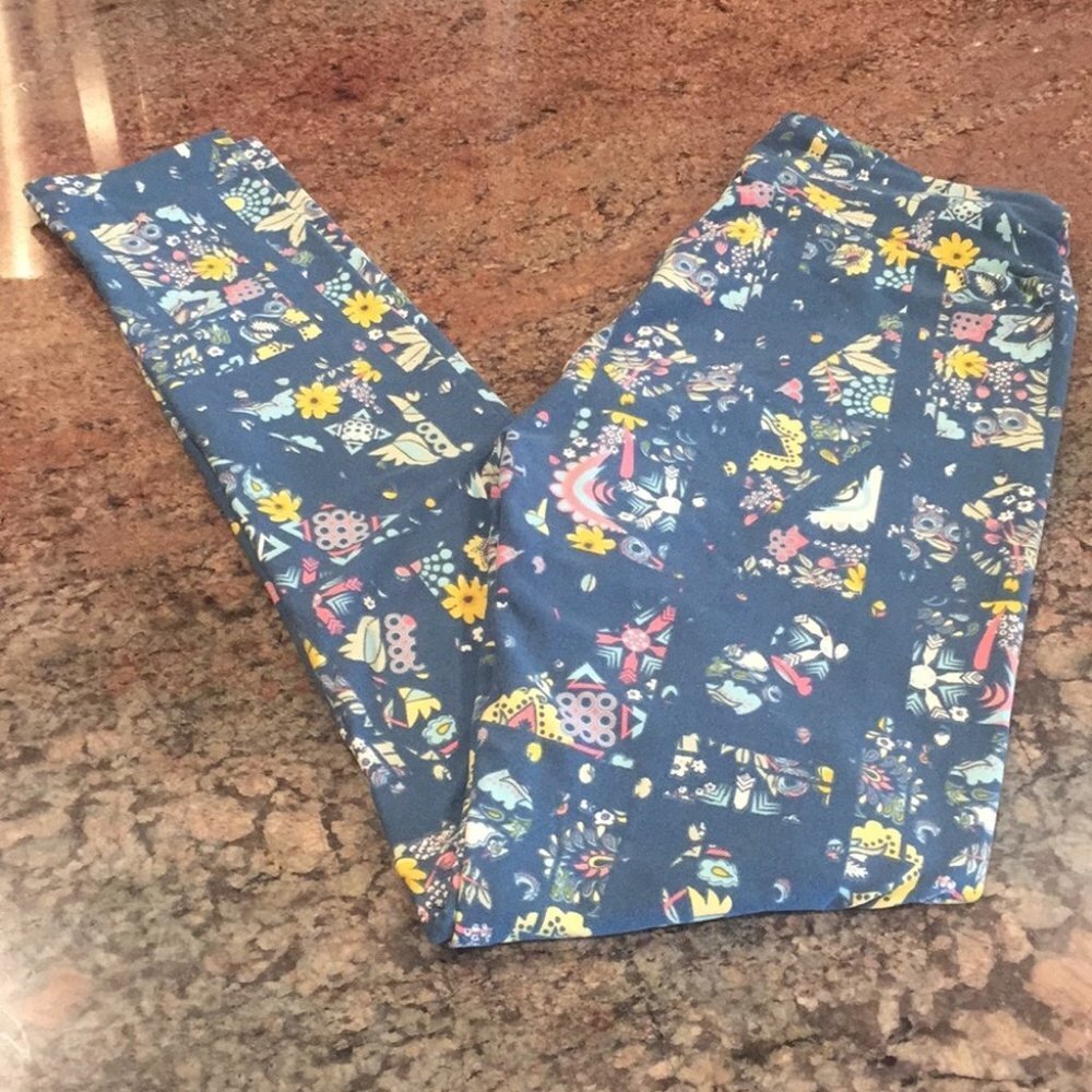 OS NWOT LuLaRoe Leggings B05 736